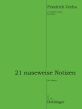 Cerha 21 naseweise Notizen Klavier (21 kurze Kompositionen)