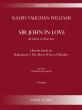 Vaughan Williams Sir John in Love Study Score (edited by David Lloyd-Jones)