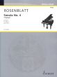 Rosenblatt Sonata No. 4 "Kristina" for Piano Solo