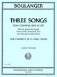 Boulanger Three Songs from Clairières dans le ciel for Trumpet and Piano (arr. Loren Stroud)