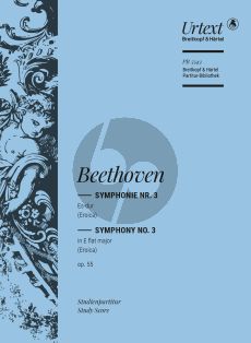 Beethoven Symphony No. 3 E-flat major Op. 55 "Eroica" Study Score (edited by Peter Hauschild)