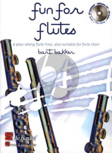 Bakker Fun for Flutes (Book with Audio online) (easy to intermediate)