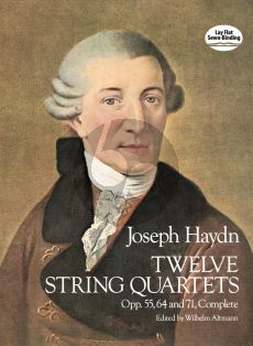 Haydn 12 Stringquartets Op.55, Op.64 and Op.71 Fullscore