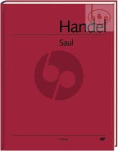 Handel Saul HWV 53 Soli-Choir-Orchestra Full Score (Hardcover) (engl./germ.) (edited by Felix Loy)