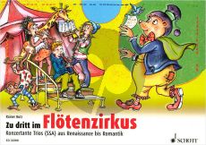 Zu dritt im Flötenzirkus