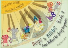 Lusher Dogs & Birds Piano Method 2 (blank notes edition)