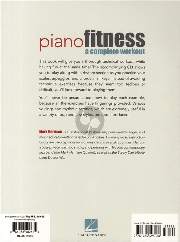 Piano Fitness (A Complete Workout) - Mark Harrison
