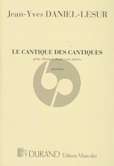 Daniel-Lesur Cantique des Cantiques SSSAAATTTBBB (Partition)