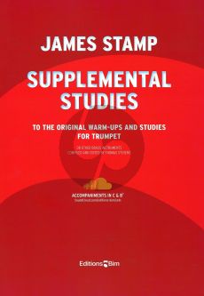 Stamp Supplemental Studies for Trumpet Book with Audio Online (to the Original Warm-Up and Studies) (accomp. in Bb and C) (easy-interm.)