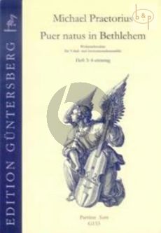 Puer natus in Bethlehem (Christmas Settings for Vocal and Instr.Ens.) Vol.3 (4 Part)