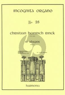 Rinck 12 Adagios Op.57 Orgel (Ewald Kooiman)