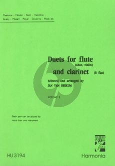 Beekum Duets for Flute and Clarinet Vol.2