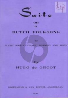 Variation Suite on an Old Dutch Folksong (In Holland Staat een Huis) for Woodwind Quintet Score/Parts