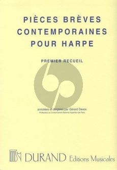 Pieces Breves Contemporaines Vol.1 pour Harpe