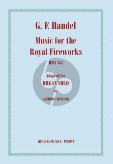 Handel Music for the Royal Fireworks HWV 351 for Organ (transcr. by Sandro Carnelos)