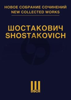 Shostakovich The Nose Op.15 A Satirical Opera in 3 Acts Vocal Score (Collected Works Vol.51) (Russian Text)