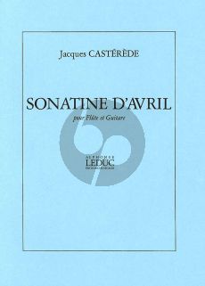 Casterede Sonatine d'Avrill Flute et Guitare