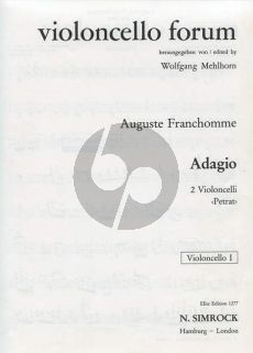 Franchomme Adagio G-dur 2 Violoncellos (ed. Wolfgang Mehlhorn)