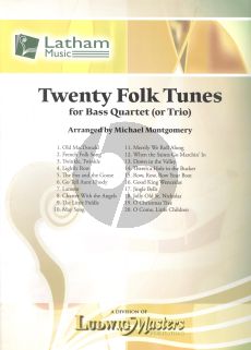 20 Folk Tunes 4 Double Basses (Score/Parts)