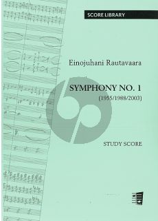 Rautavaara Symphony No. 1 Study Score (1955/1988 rev. 2003)