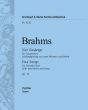 Brahms 4 Gesange op.17 Frauenchor-2 Horner-Harfe Partitur