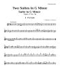 Hotteterre Suites g-minor Op.2 No's .3a- 3b for Treble Recorder and Bc (Edited by David Lasocki)