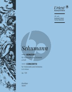 Schumann Concert a-moll op.129 Violoncello-Orchestra Full Score