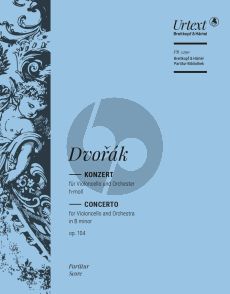 Dvcorak Konzert h-moll Op.104 Violoncello und Orchester (Partitur) (Klaus Doge)