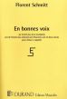 Schmitt En Bonnes Voix Op.91 (6 Triolets for female Voices) (piano part for rehearsal only) (fr.)