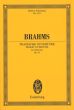 Brahms Tragische Ouverture Op.81 Taschenpartitur