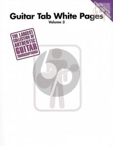 Guitar Tab White Pages Vol.3