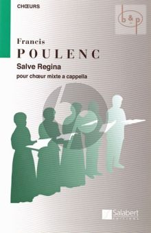 Poulenc Salve Regina SATB