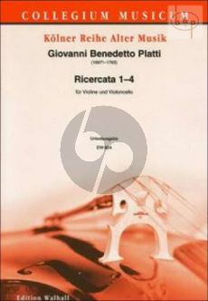 Ricercata No.1 - 4 (Violine-Violonc.)