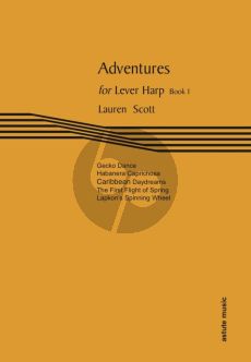 Scott Adventures for Lever Harp Book 1