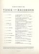 Purcell Strike the Viol Alto Voice 2 Treble Recorders and Bc (Aria from the Ode for the Birthday of Queen Mary, 1694) (Tippett / Bergmann)