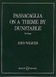 Weaver Passacaglia on a theme by Dunstable for Organ