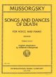 Moussorgsky Songs & Dances of Death Medium Voice (Original Version)