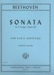 Beethoven Sonata A-major Op.69 Viola-Piano (transcr. by Josep Vieland)