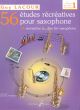 Lacour 56 Etudes Recreatives Vol.1 (30 Etudes) Saxophone (Bk-Cd)