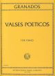 Granados Valses Poeticos Piano solo