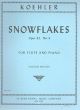 Kohler Snow Flakes Op.82 No.4 Flute-Piano