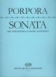 Porpora Sonata F-Major for Violoncello and Piano (Edited by Máriássy István, Pejtsik Árpád)