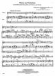 Mozart Theme and Variations (from Quintet KV 581 Clarinet-Strings) for Clarinet and Piano Book with Cd (advanced level)