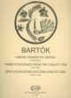 Bartok 3 Hungarian Folksongs Piano solo (County of Csik)