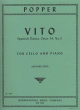 Popper Vito - Spanish Dance Op.54 No.5 Cello-Piano (Leonard Rose)