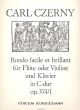 Czerny Rondo Facile et Brillant Op.374 No.1 Flöte (oder Violine)-Klavier (Dieter H. Förster)