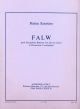 Sciortino Falw pour Saxophone Bariton [ou Alto ou Tenor] Saxophone et Percussion