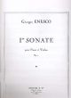 Enescu Sonate No.1 Op.2