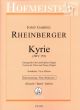 Kyrie a-minor (JWV 155) (SATB-String Orch.) (red. with organ)