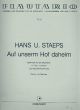 Staeps Auf unserm Hof daheim 3 Blockfloten (AAT) (Part./Stimmen)